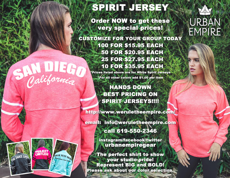 Spirit Jerseys